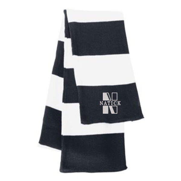 NATICK PS - Rugby Striped Knit Scarf Thumbnail