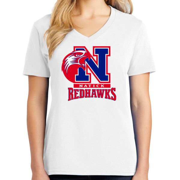 Ladies Core Cotton V Neck Tee Thumbnail