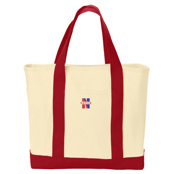 Two Tone Shopping Tote Thumbnail