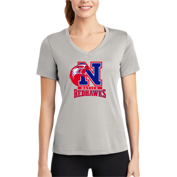 Ladies PosiCharge ® Competitor V Neck Tee Thumbnail