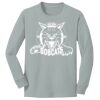 Youth Long Sleeve 5.4 oz 100% Cotton T Shirt Thumbnail